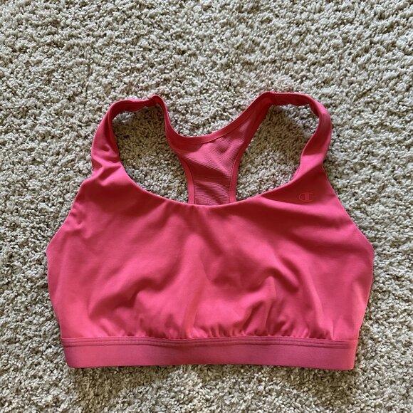 Set of TWO Pink Champion Racerback Sports Bras Size Large - Picture 2 of 4